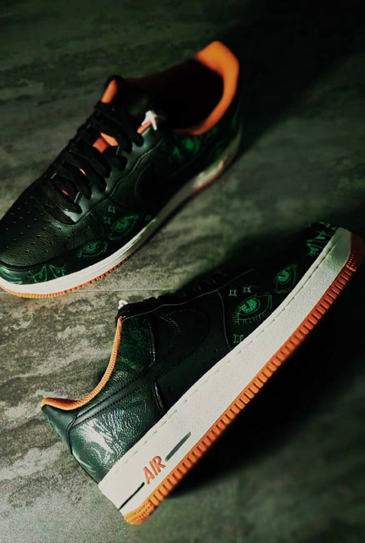 (萬聖節優惠) Nike Air Force Halloween 黑橙 (DC8891-001)