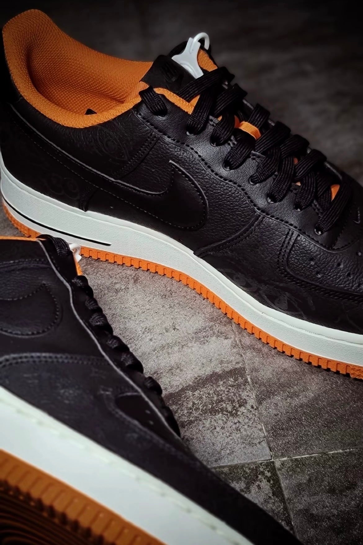 (萬聖節優惠) Nike Air Force Halloween 黑橙 (DC8891-001)