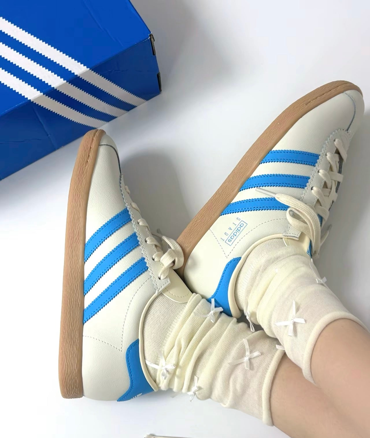 Adidas Originals Stadt 海鹽天空藍(JR9566)