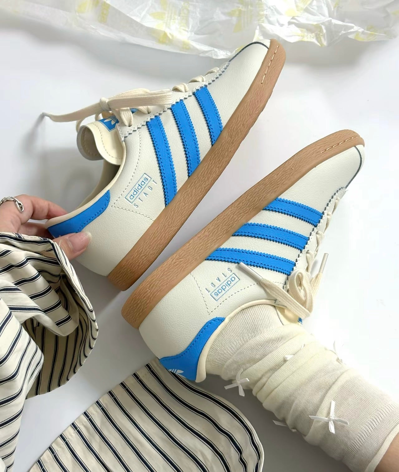 Adidas Originals Stadt 海鹽天空藍(JR9566)