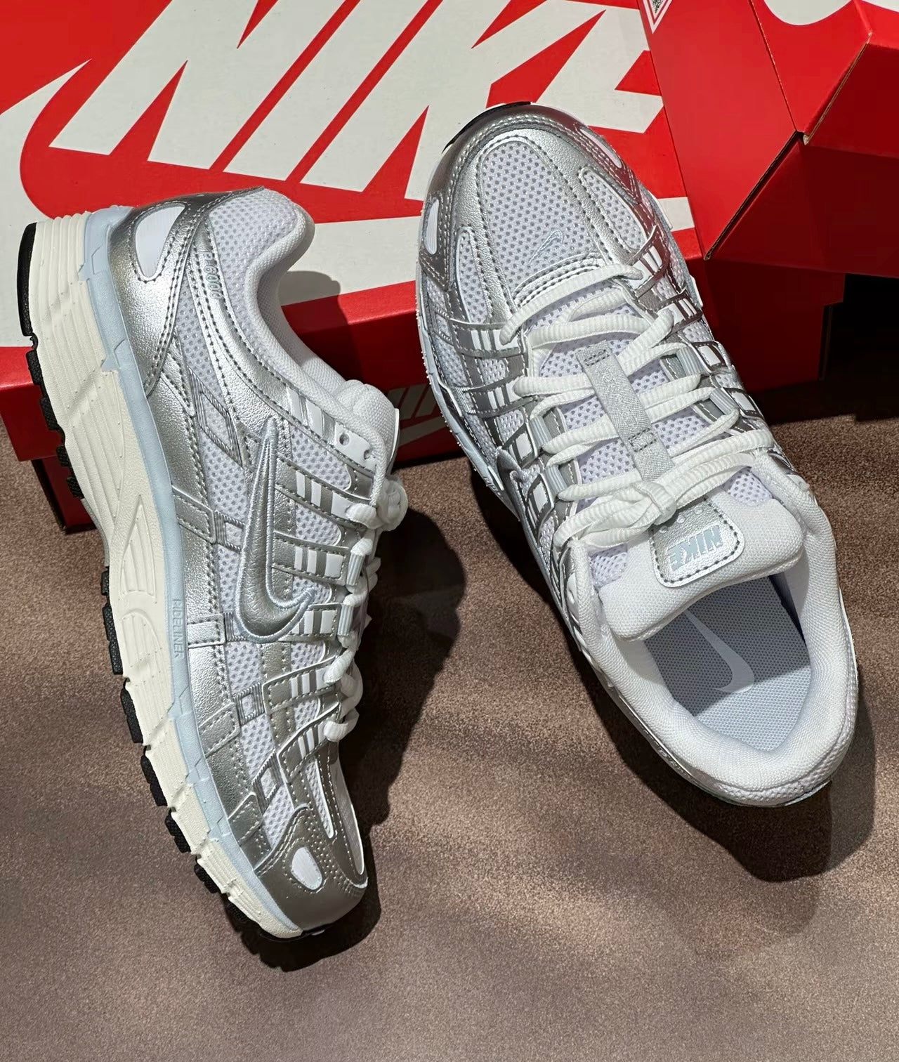 Nike P-6000 液態白銀 (BV1021-106)