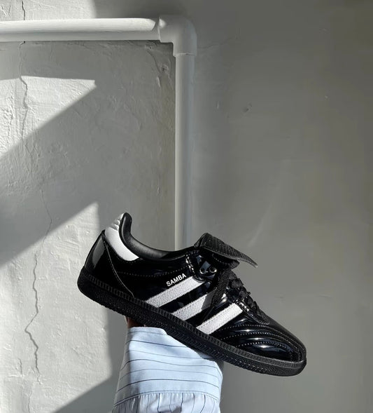 Adidas Originals Samba LT 黑白漆皮 (JI2707)