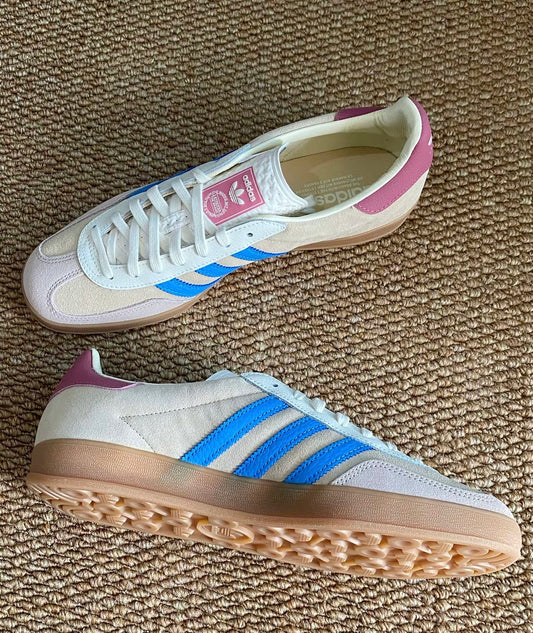 Adidas Originals Gazelle Indoor 藍粉紫 (JQ0010)