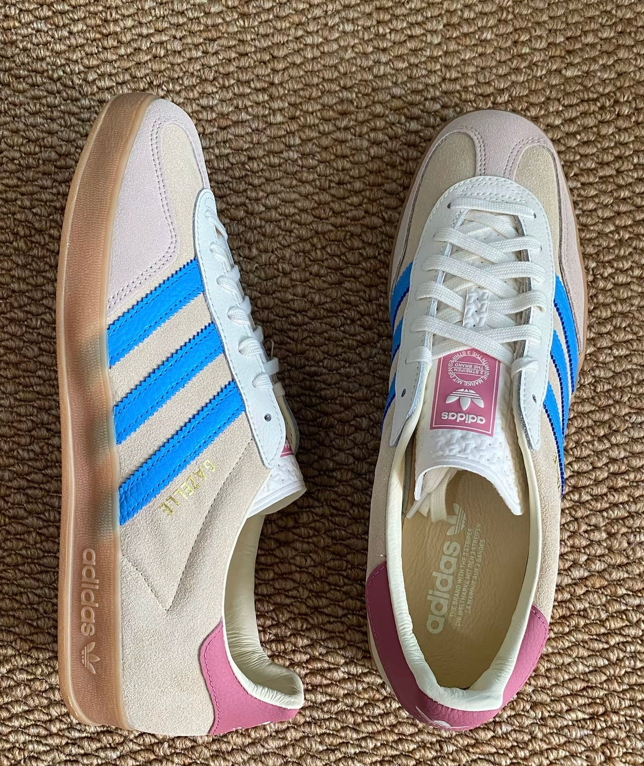 Adidas Originals Gazelle Indoor 藍粉紫 (JQ0010)