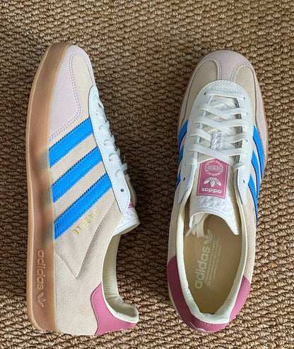 Adidas Originals Gazelle Indoor 藍粉紫 (JQ0010)