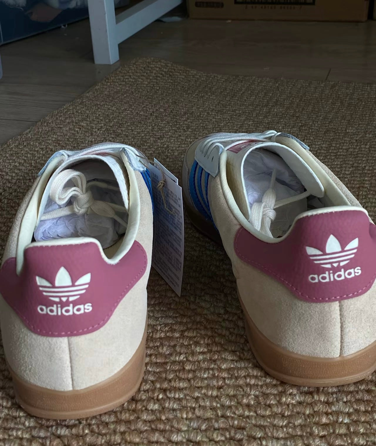 Adidas Originals Gazelle Indoor 藍粉紫 (JQ0010)