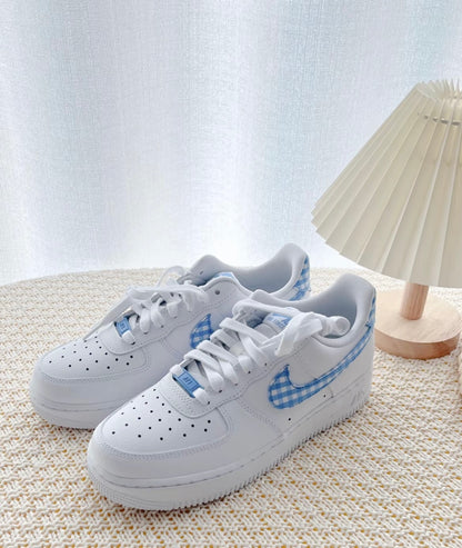 Air Force 1 Low “Blue Gingham” (DZ2784-100)