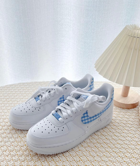 Air Force 1 Low “Blue Gingham” (DZ2784-100)