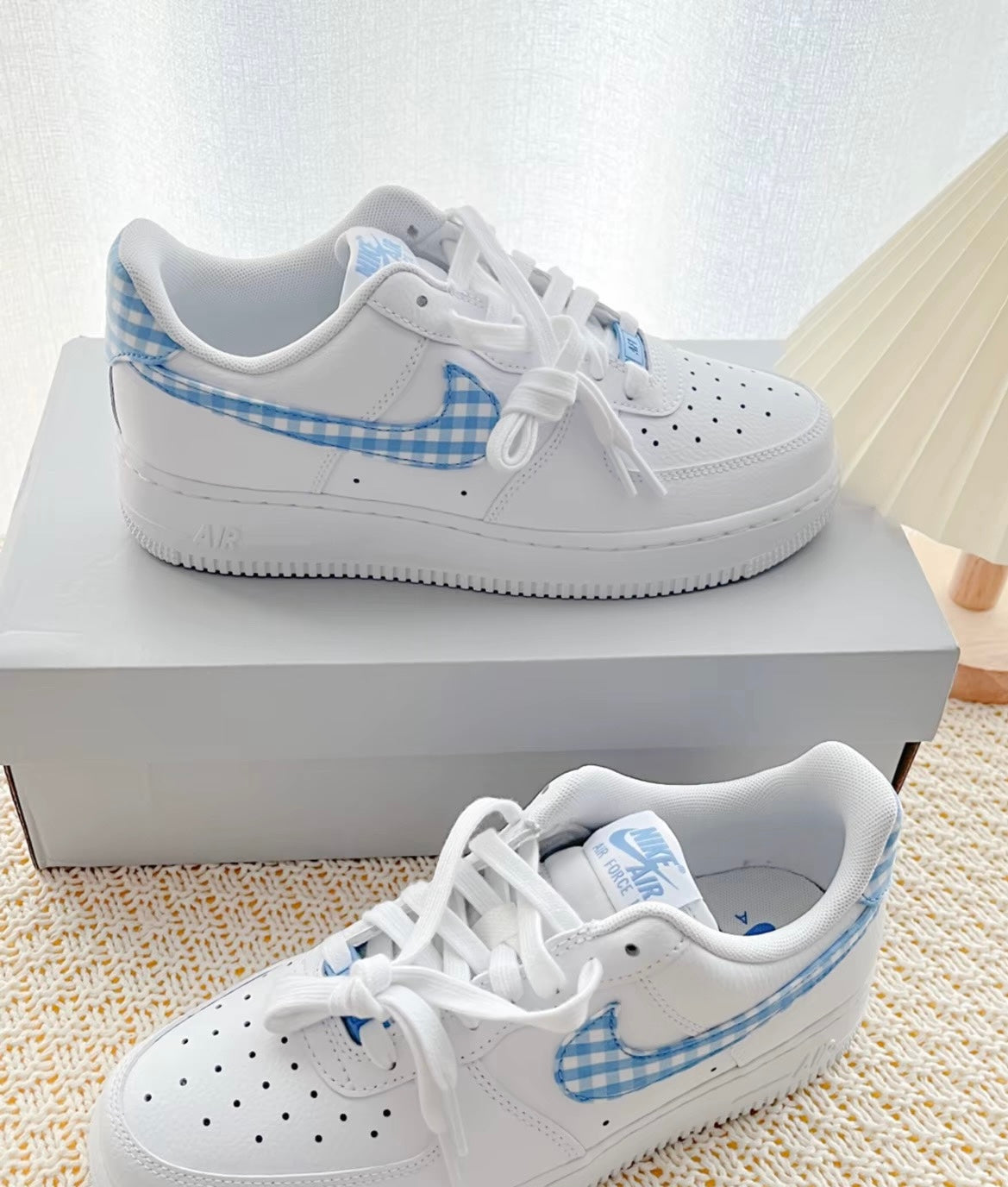 Air Force 1 Low “Blue Gingham” (DZ2784-100)