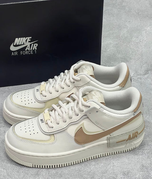 Nike Air Force 1 Shadow “Sail Fossil” (CI0919-116)