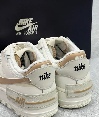Nike Air Force 1 Shadow “Sail Fossil” (CI0919-116)