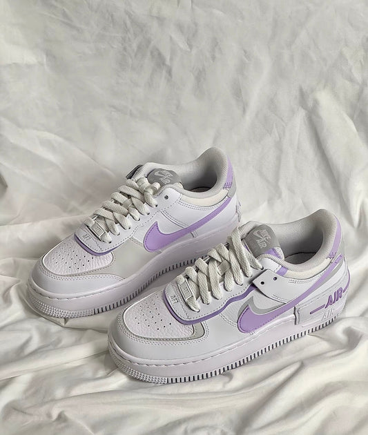 NIKE AIR FORCE 1 SHADOW White Purple (FN6335-102)