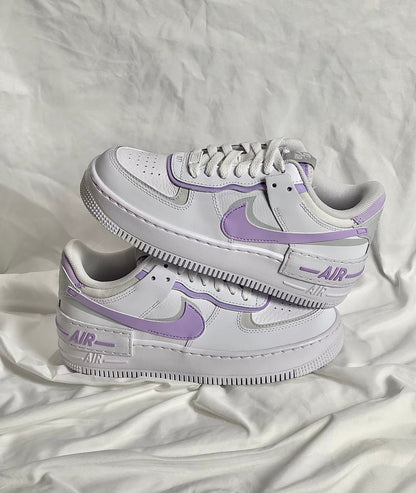 NIKE AIR FORCE 1 SHADOW White Purple (FN6335-102)