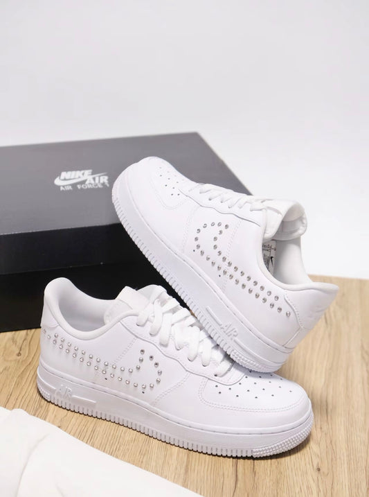 Nike Air Force 1 Studded Swoosh (FQ8887-100)