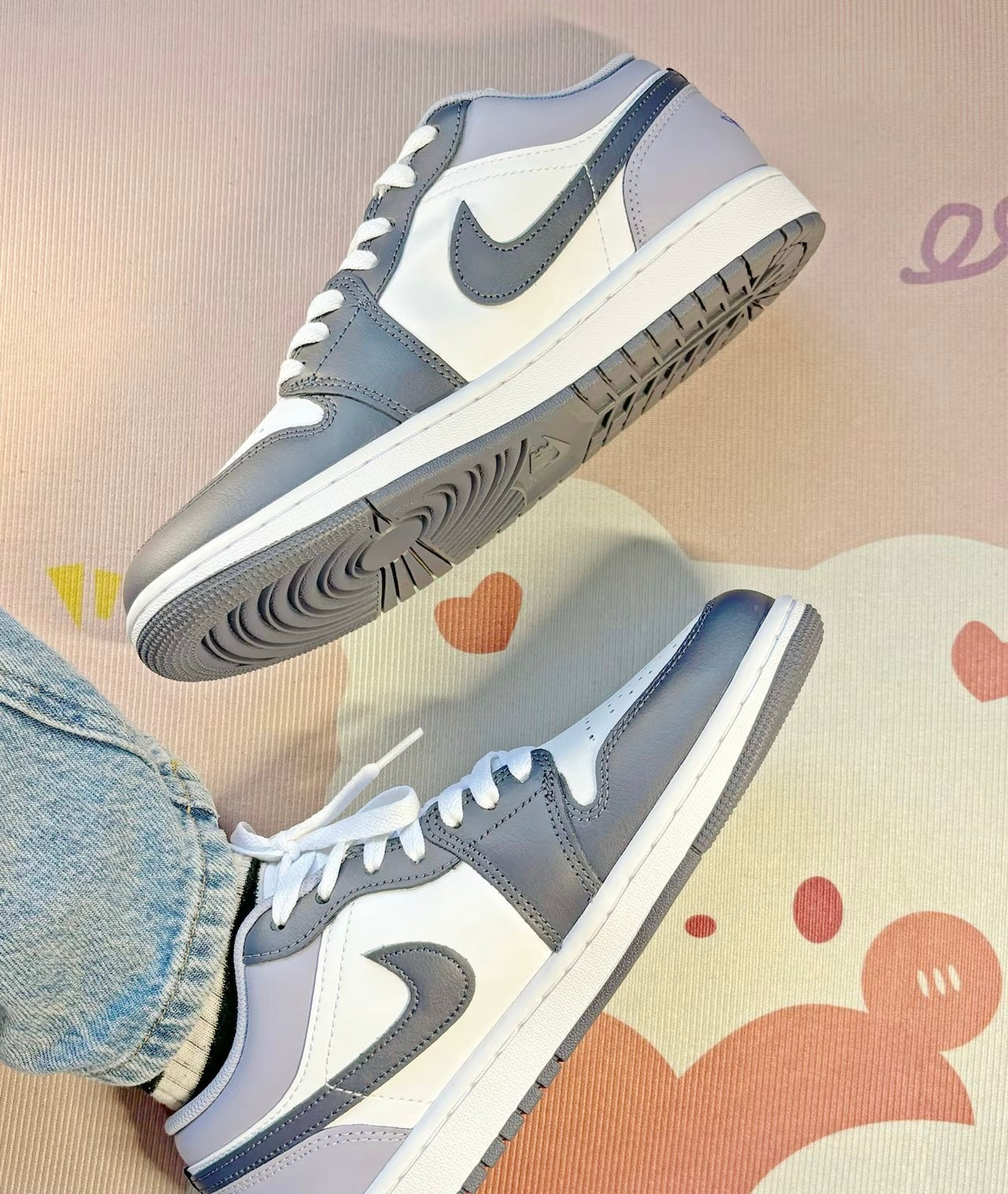 Air Jordan Low 紫白 (553558-145)