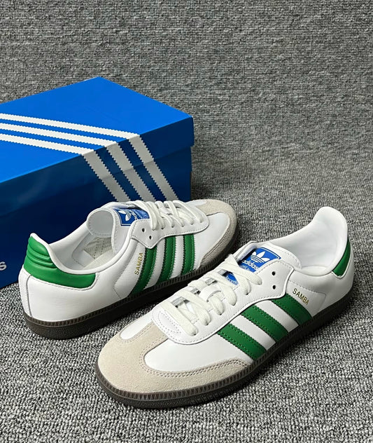 Adidas Originals Samba OG White Green (IG1024)