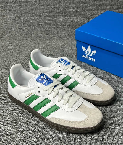 Adidas Originals Samba OG White Green (IG1024)