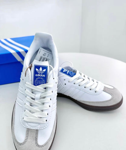 Adidas Samba - Cloud White Blue Gum (IE3439)