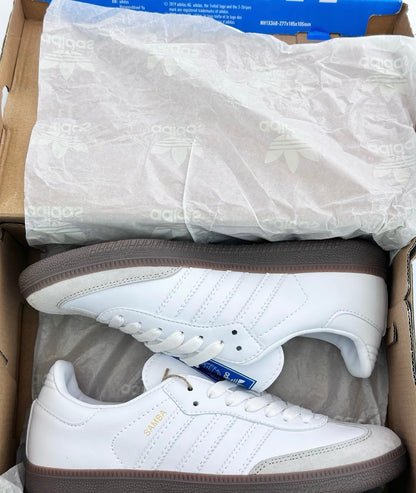 Adidas Samba - Cloud White Blue Gum (IE3439)