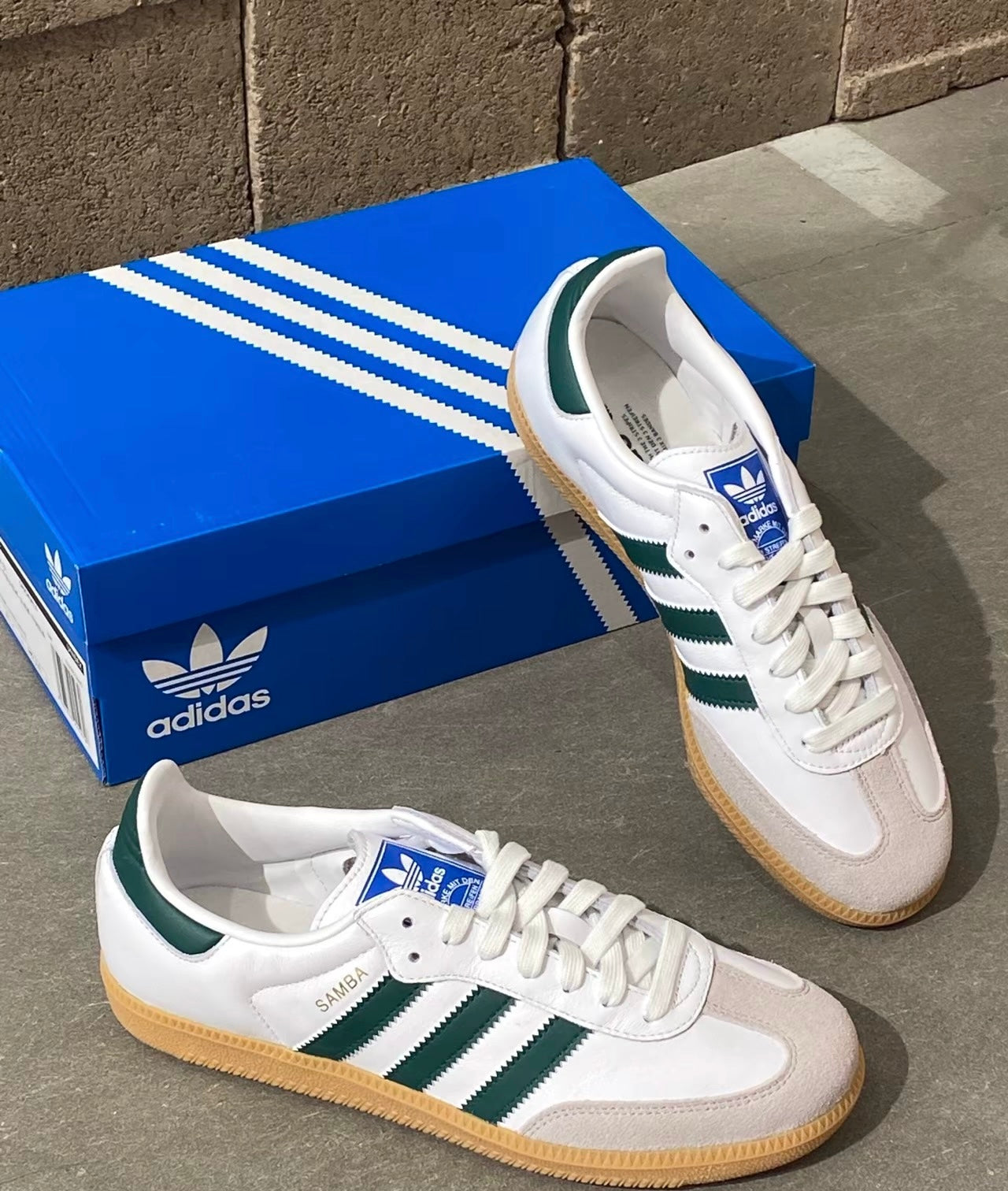 Adidas Samba OG - Collegiate Green (IE3437)