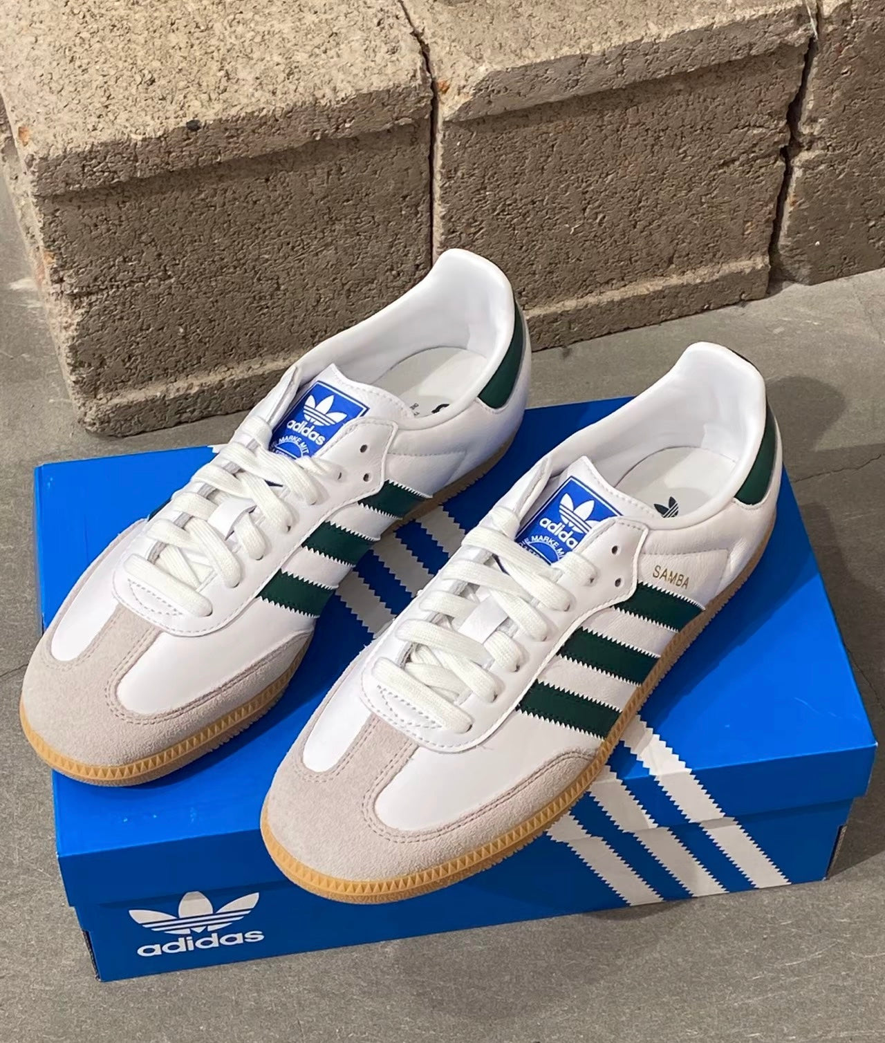 Adidas Samba OG - Collegiate Green (IE3437)