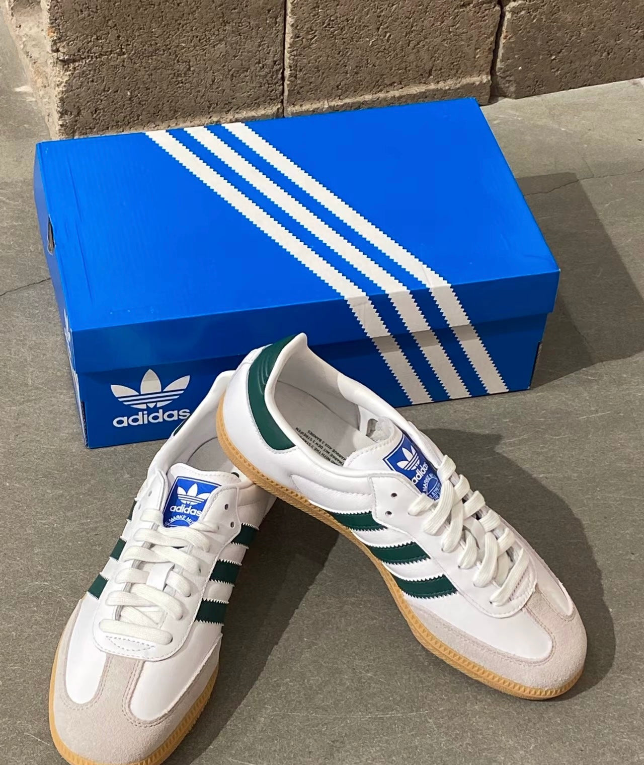 Adidas Samba OG - Collegiate Green (IE3437)