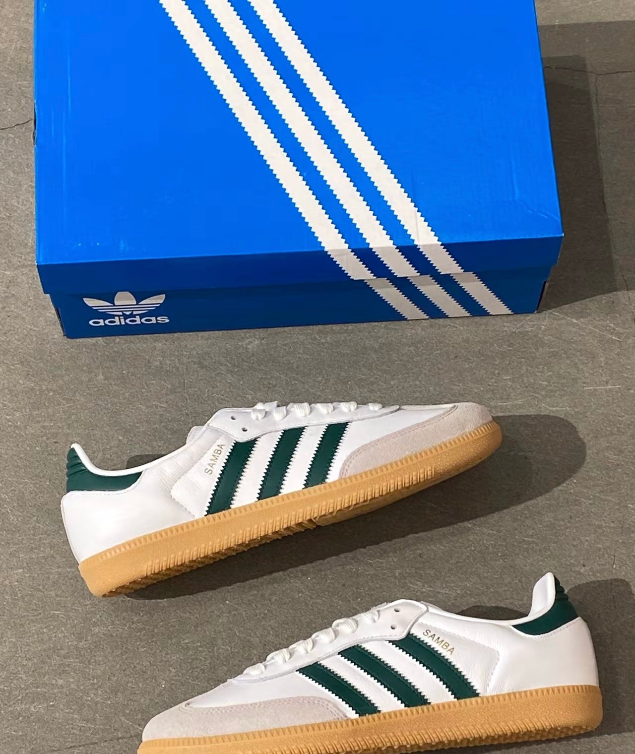 Adidas Samba OG - Collegiate Green (IE3437)