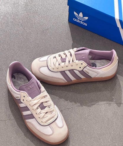 ADIDAS SAMBA OG CREAM WHITE PRELOVED BROWN PURPLE (IE1417)