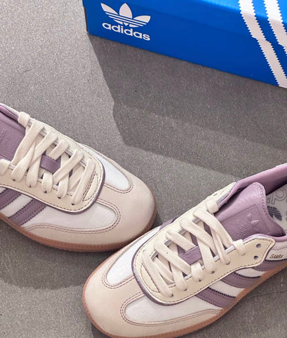 ADIDAS SAMBA OG CREAM WHITE PRELOVED BROWN PURPLE (IE1417)