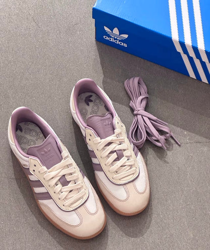 ADIDAS SAMBA OG CREAM WHITE PRELOVED BROWN PURPLE (IE1417)