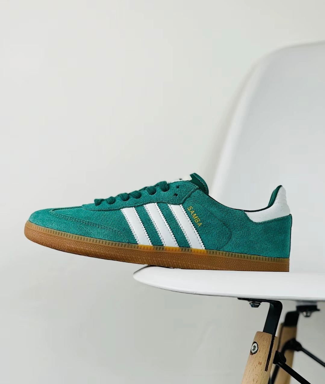 ADIDAS SAMBA OG COLLEGIATE GREEN GUM GREY TOE (ID2054)