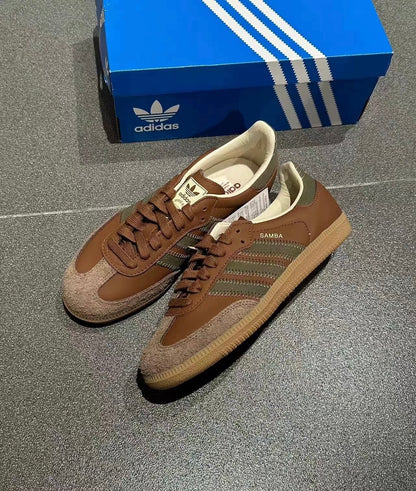 ADIDAS ORIGINALS SAMBA OG 棕啡 (IE9122)