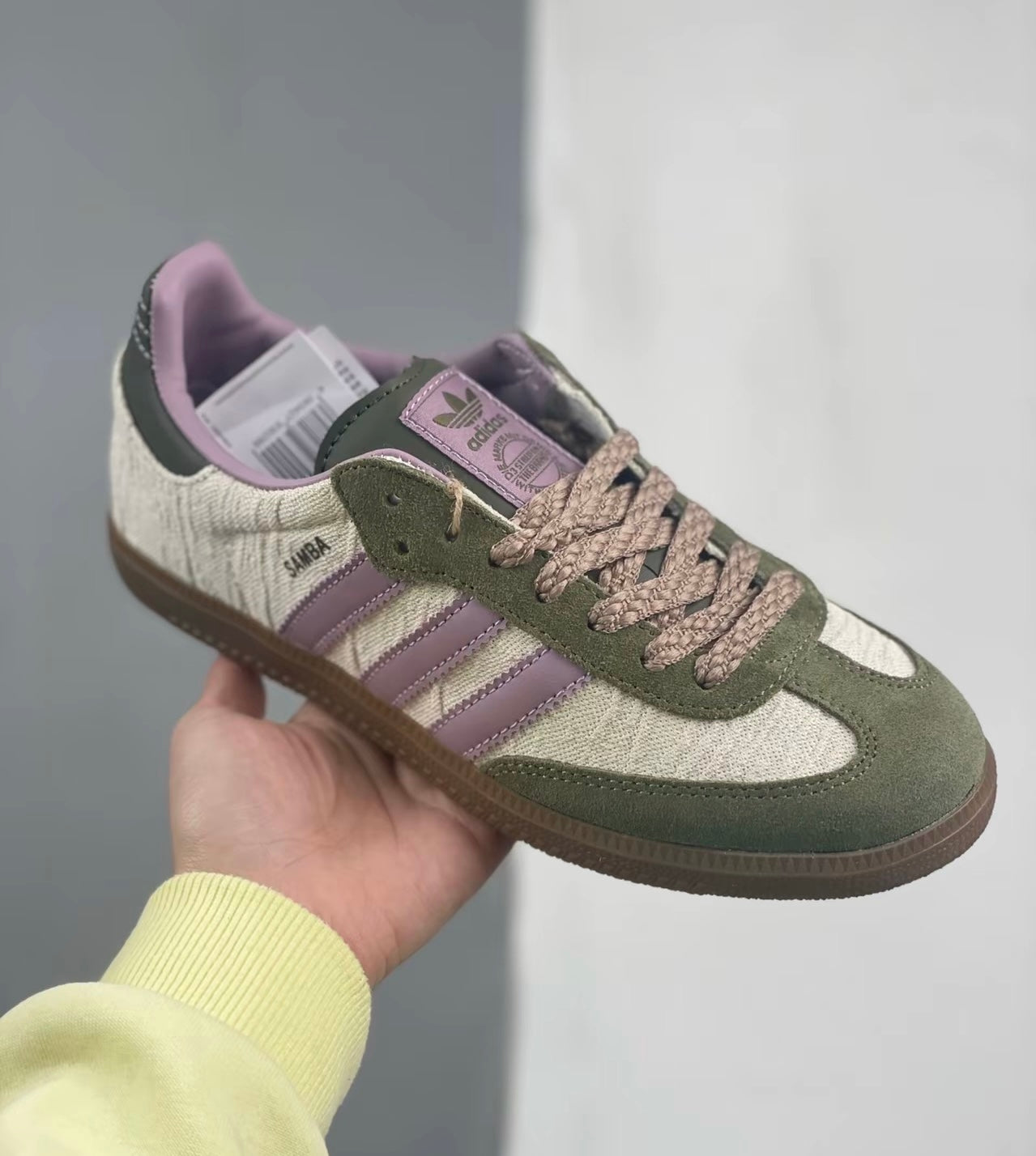 Adidas Samba OG Mineral Green Purple 綠紫色 (JP5675)