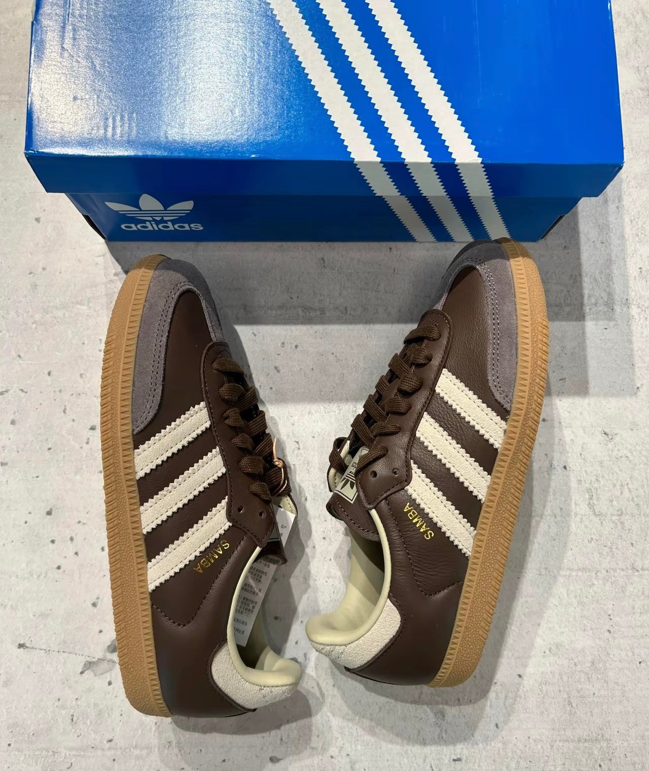ADIDAS SAMBA MOCHA BROWN (ID1481)