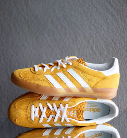 Adidas Originals Gazelle Indoor 黃白 (HQ8716)