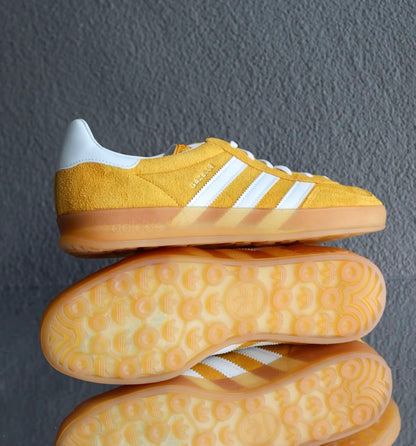 Adidas Originals Gazelle Indoor 黃白 (HQ8716)