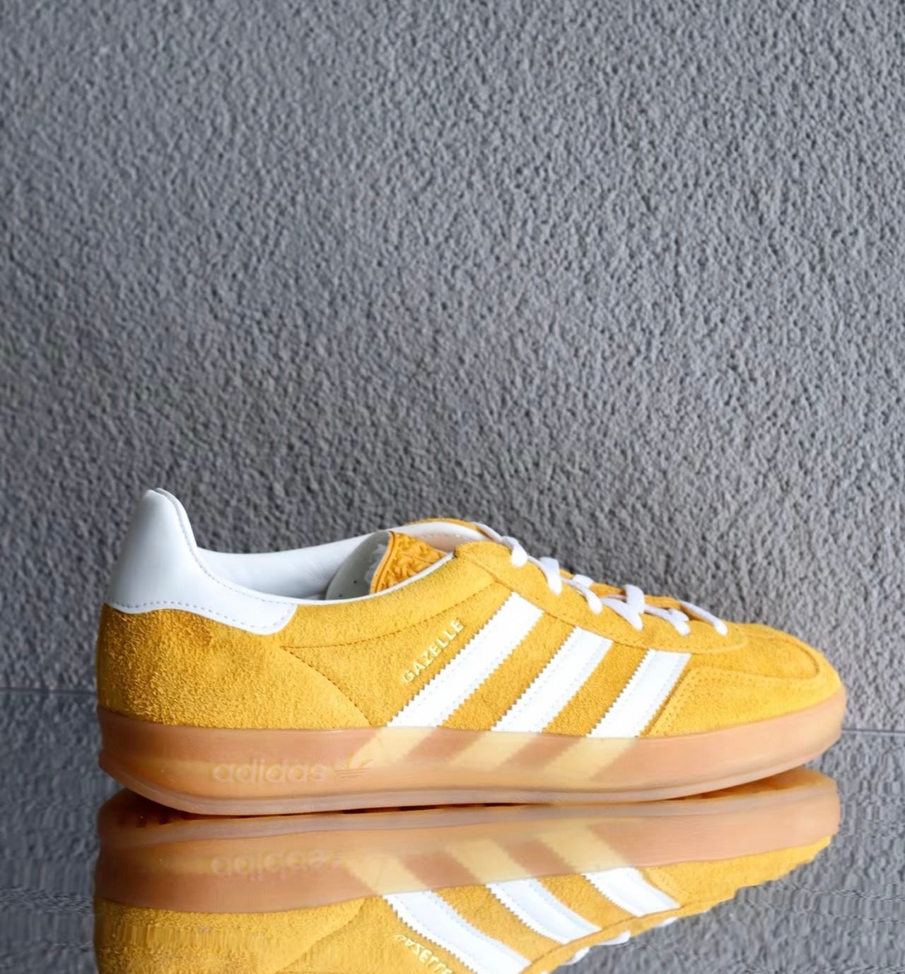 Adidas Originals Gazelle Indoor 黃白 (HQ8716)