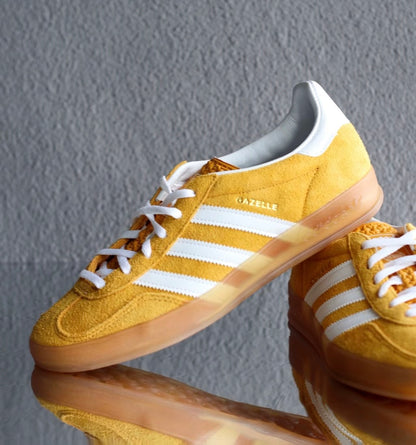 Adidas Originals Gazelle Indoor 黃白 (HQ8716)