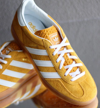 Adidas Originals Gazelle Indoor 黃白 (HQ8716)