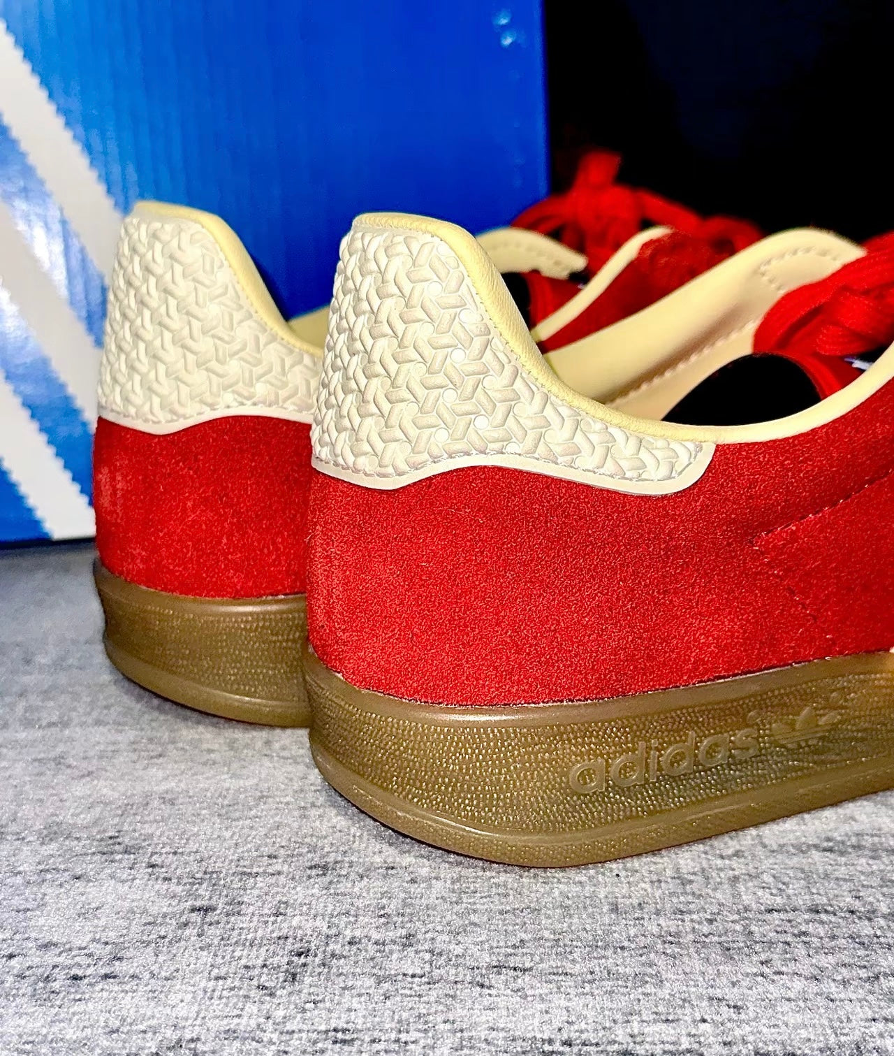 Adidas Originals Gazelle Indoor Red White (IF1808)