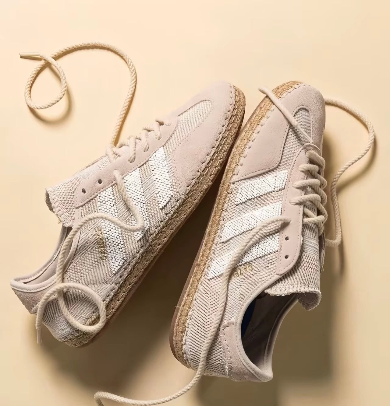 CLOT x ADIADAS GAZELLE HALO IVORY (IH3144)