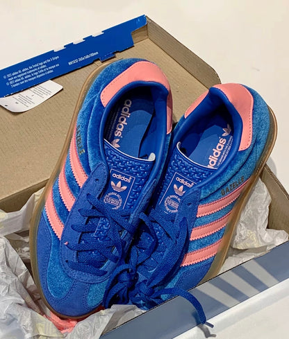 ADIDAS Gazelle Indoor Blue | Semi Pink (IG6785)