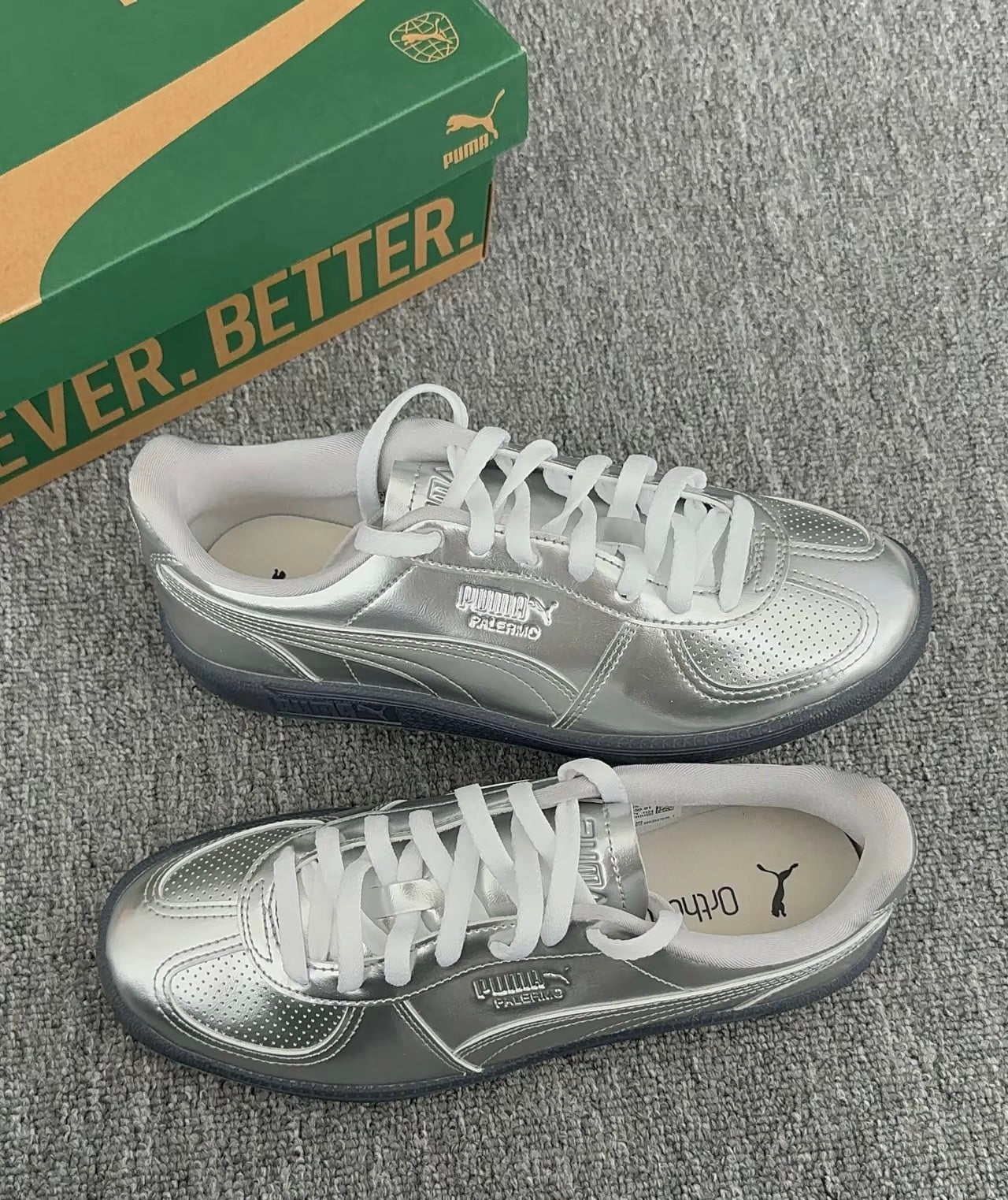 Puma Palermo Astro Escape 液態銀 (400450-01)