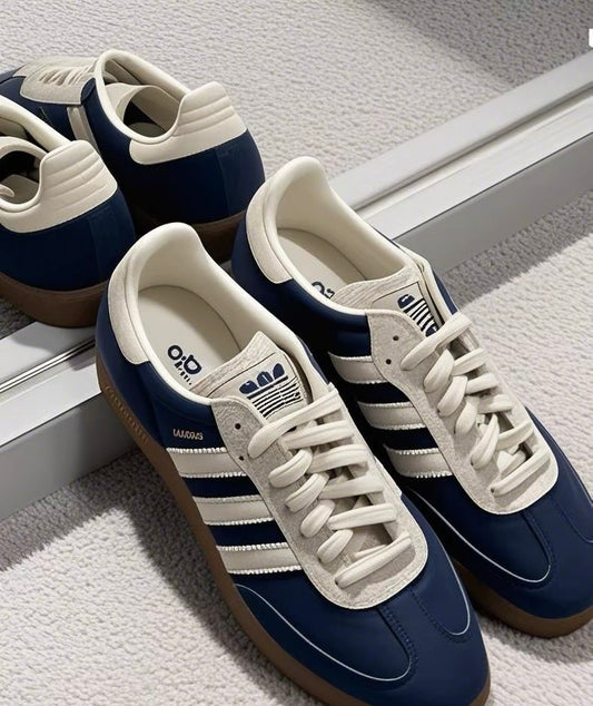 Adidas Originals Samba 奶油海軍藍 (JI3217)