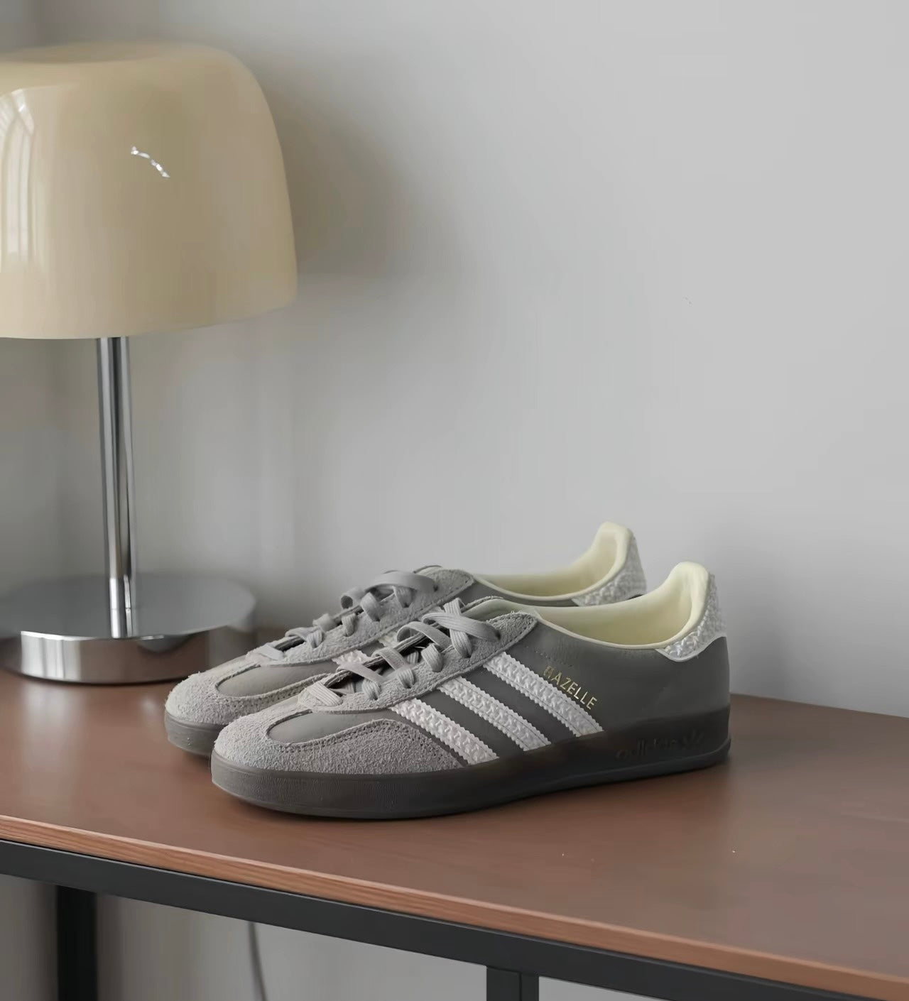 Adidas GAZELLE INDOOR 水泥灰 (IF1807)