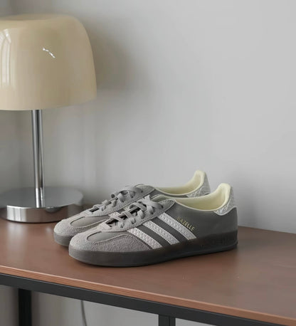 Adidas GAZELLE INDOOR 水泥灰 (IF1807)
