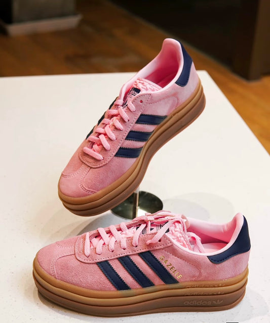 Adidas Originals Gazelle Bold 粉黑 (H06122)