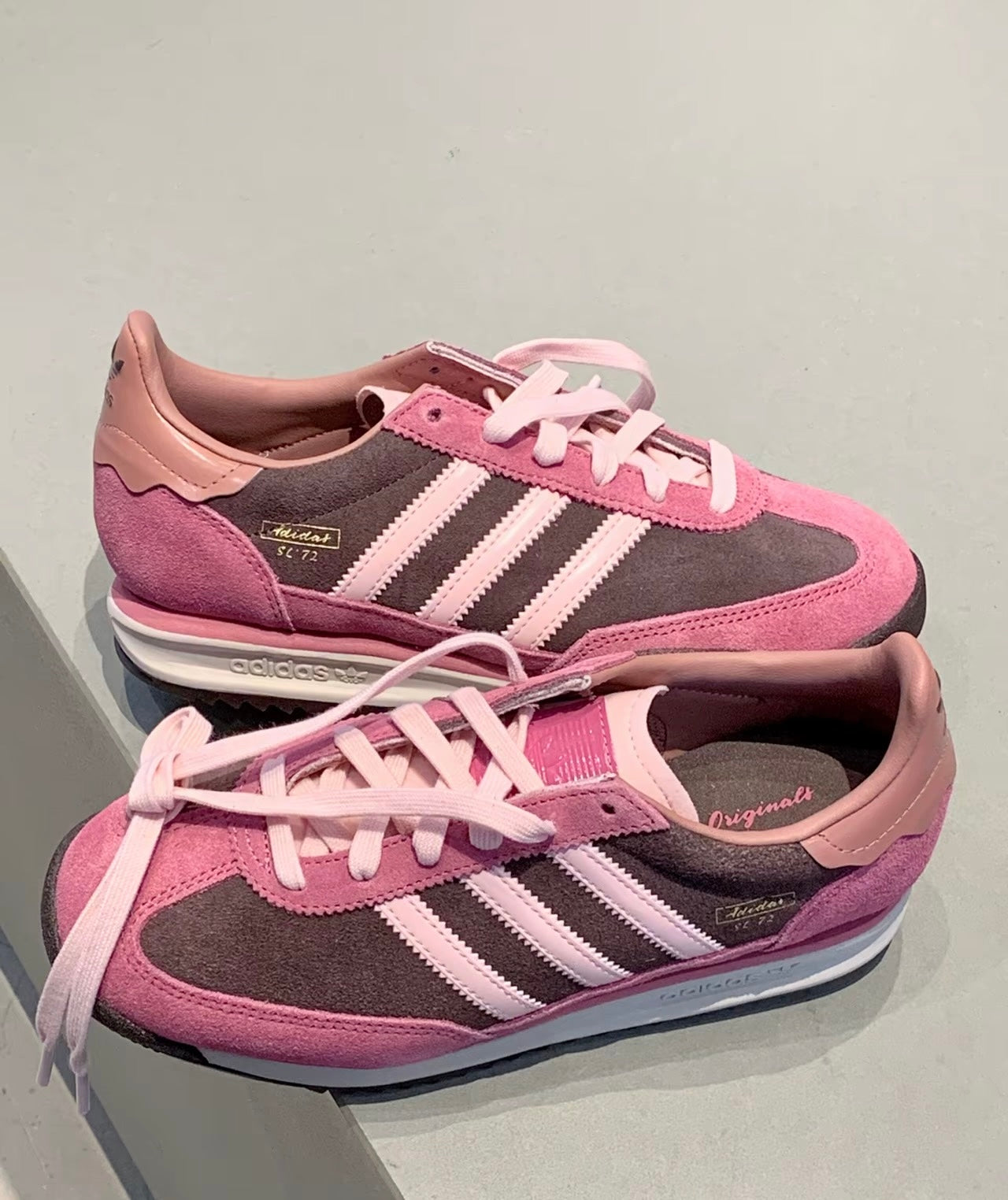 Adidas Originals SL72 RS 粉色 (JP5200)