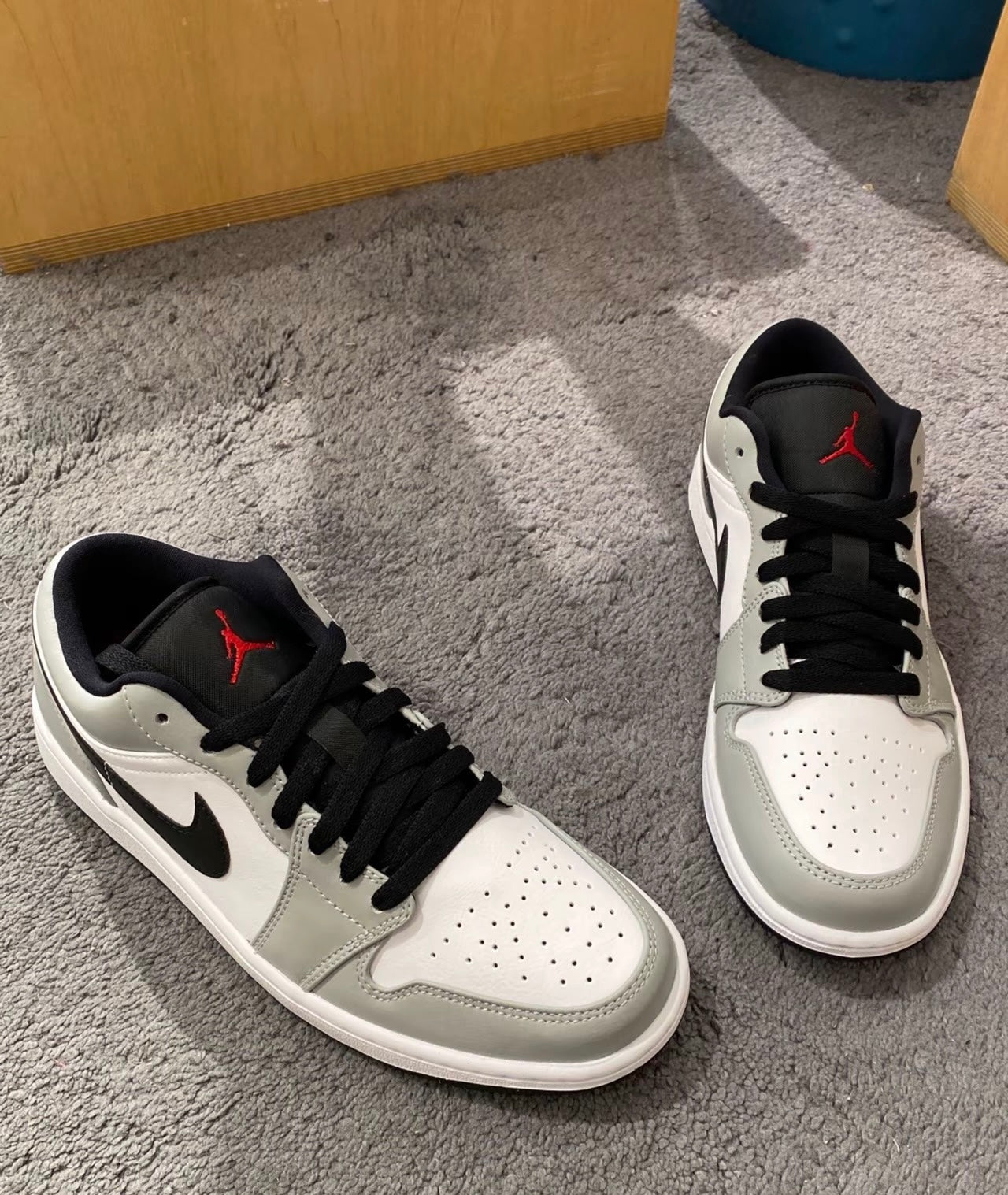 Nike Air Jordan 1 Low Light Smoke Grey (553558-030)