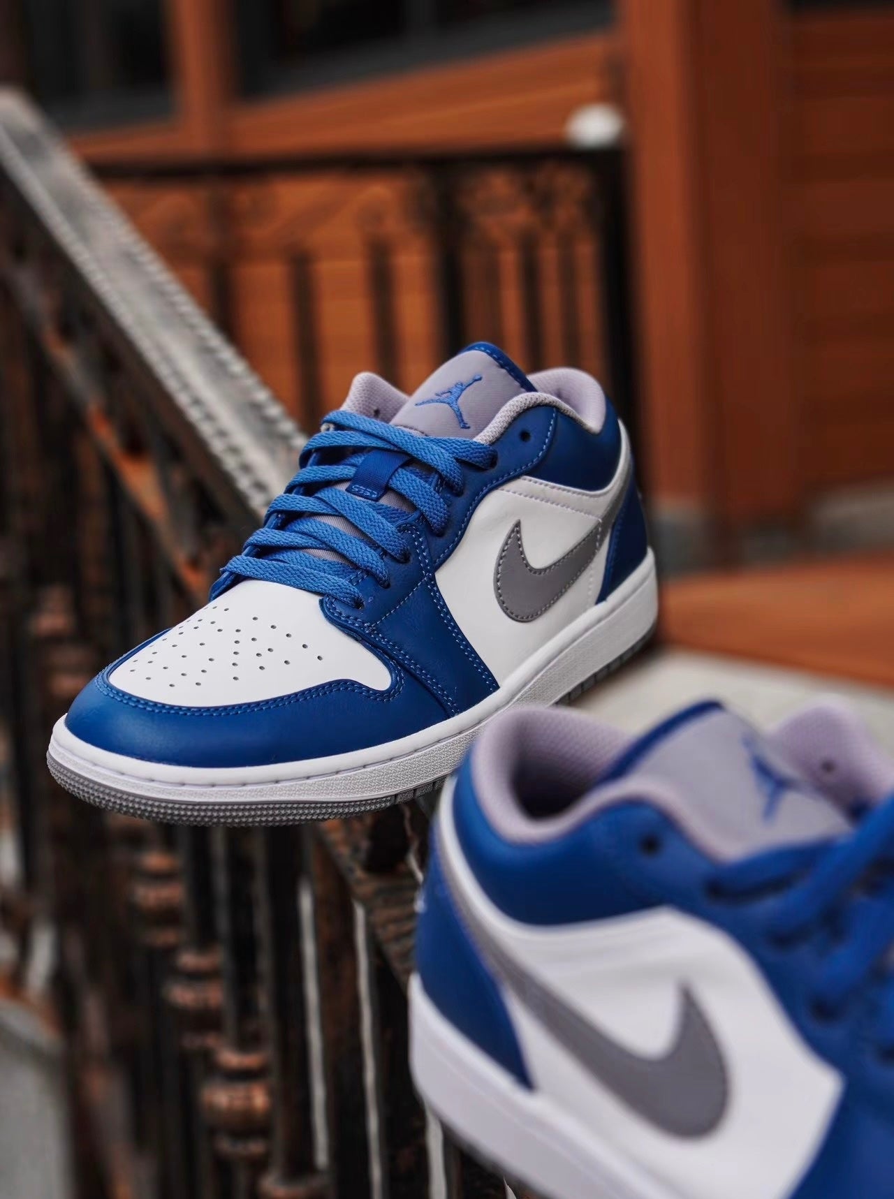 Nike Air Jordan 1 Low True Blue (553558-412)